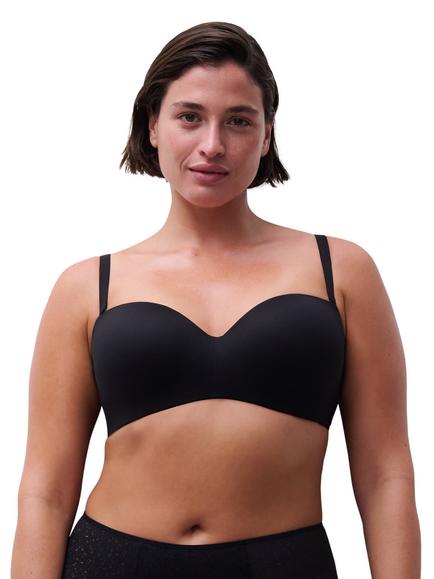 Chantelle Norah Comfort Strapless Bra, Black