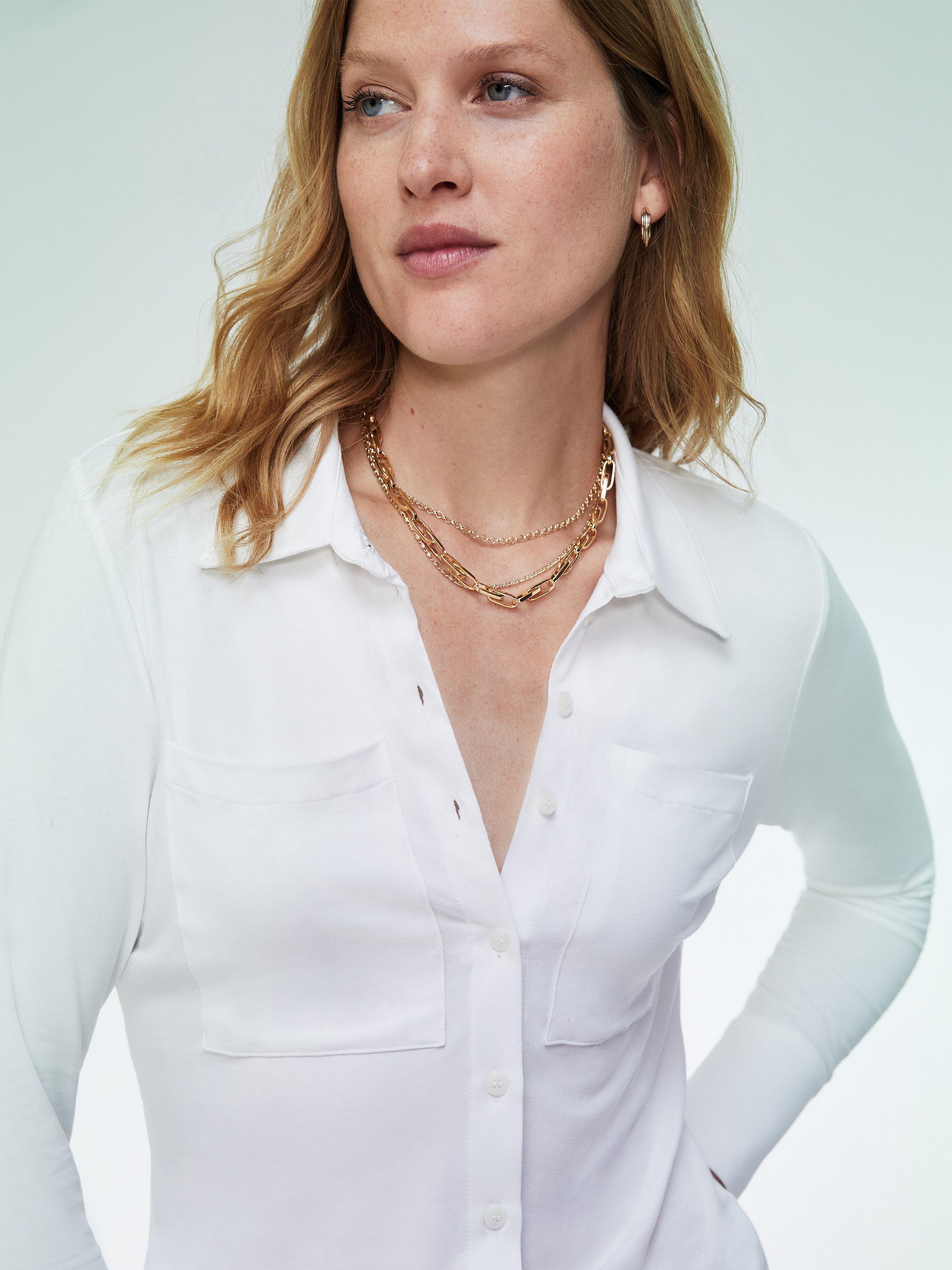 Baukjen Genevieve Shirt, White