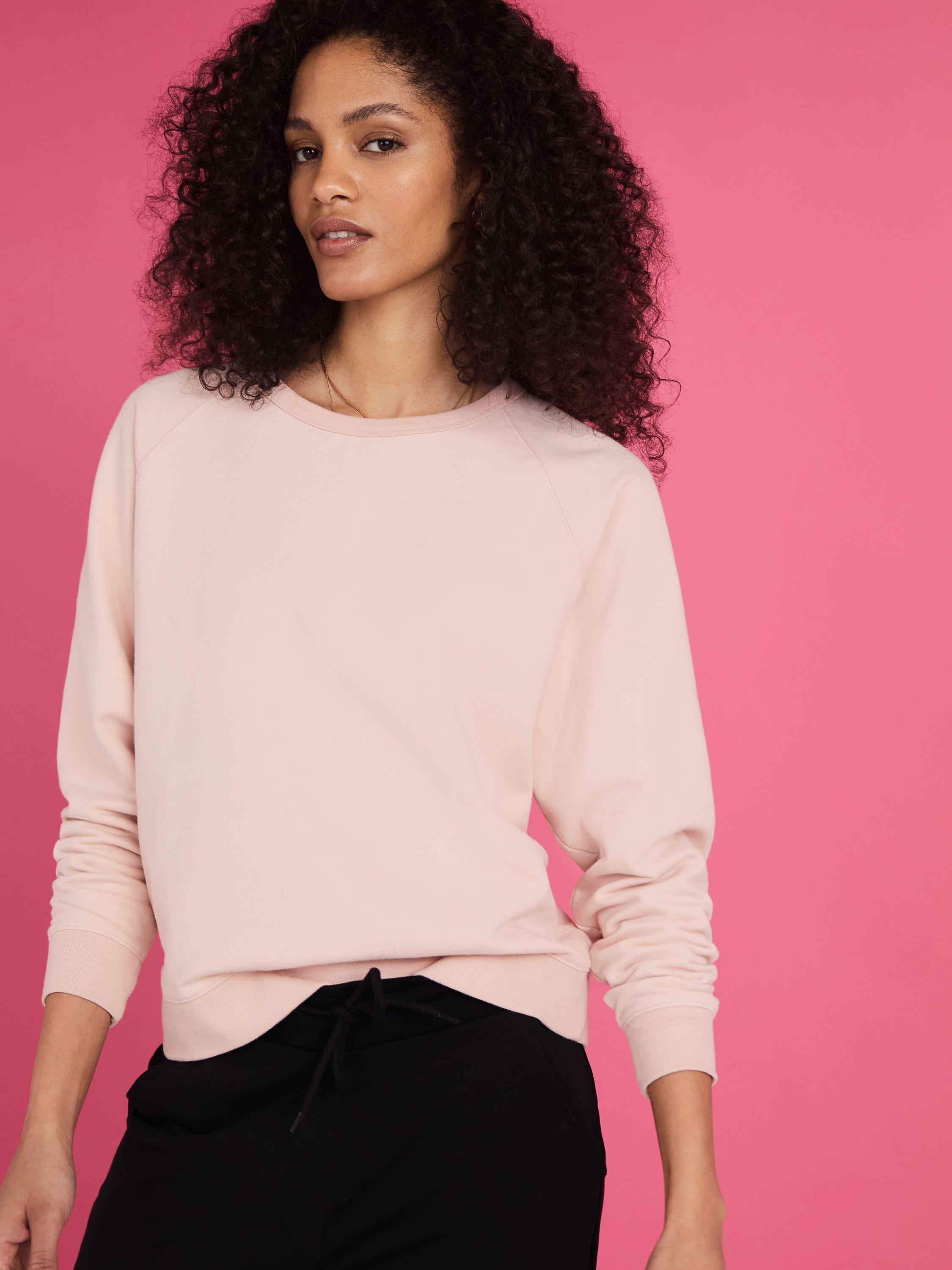 Baukjen Montana Organic Cotton Blend Sweatshirt, Rose