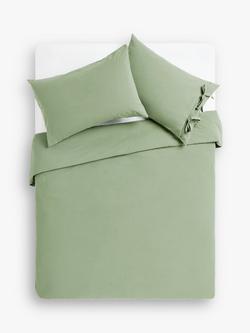 John Lewis Bow Bedding, Green