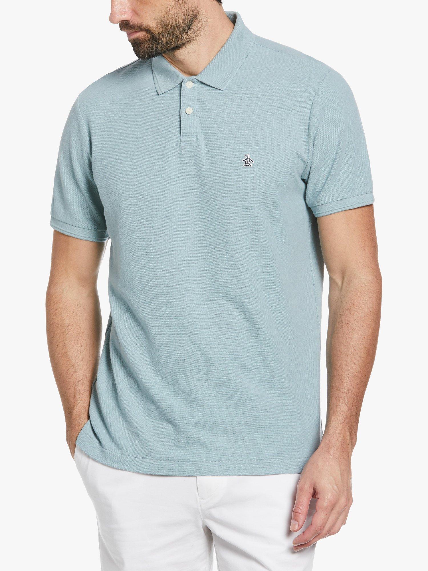 Product image 1 of 2, which shows Original Penguin Daddy Organic Cotton Polo Shirt, 035 Arona, S