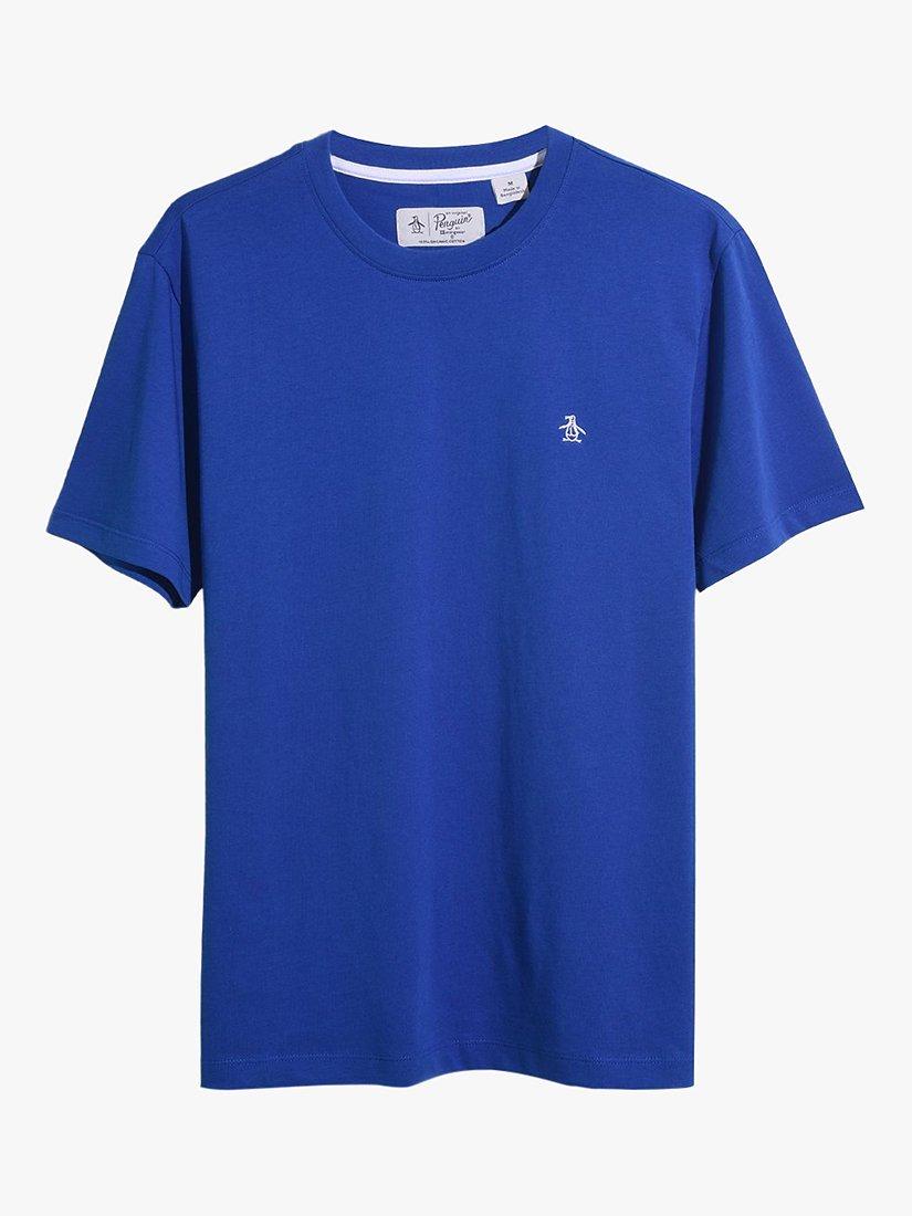 Product image 3 of 3, which shows Original Penguin Pin Point Embroidery T-Shirt, 498 Limoges, S