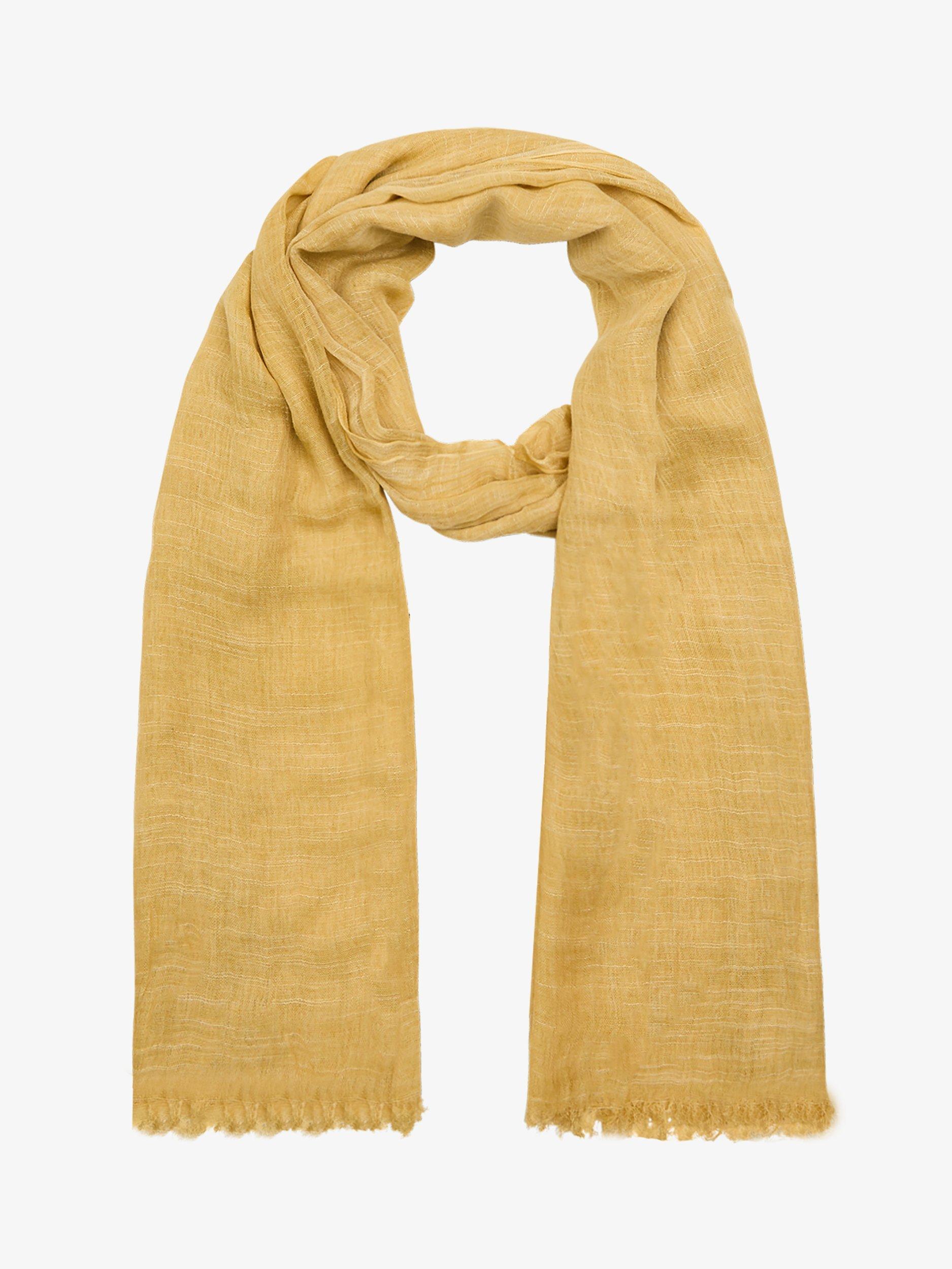 Unmade Copenhagen Mikela Scarf, Curry, One Size