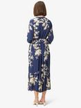 Noa Noa Philippa Floral Shirt Dress, Blue/Beige