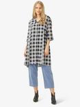 Noa Noa Tania Long Shirt Dress, Black/White