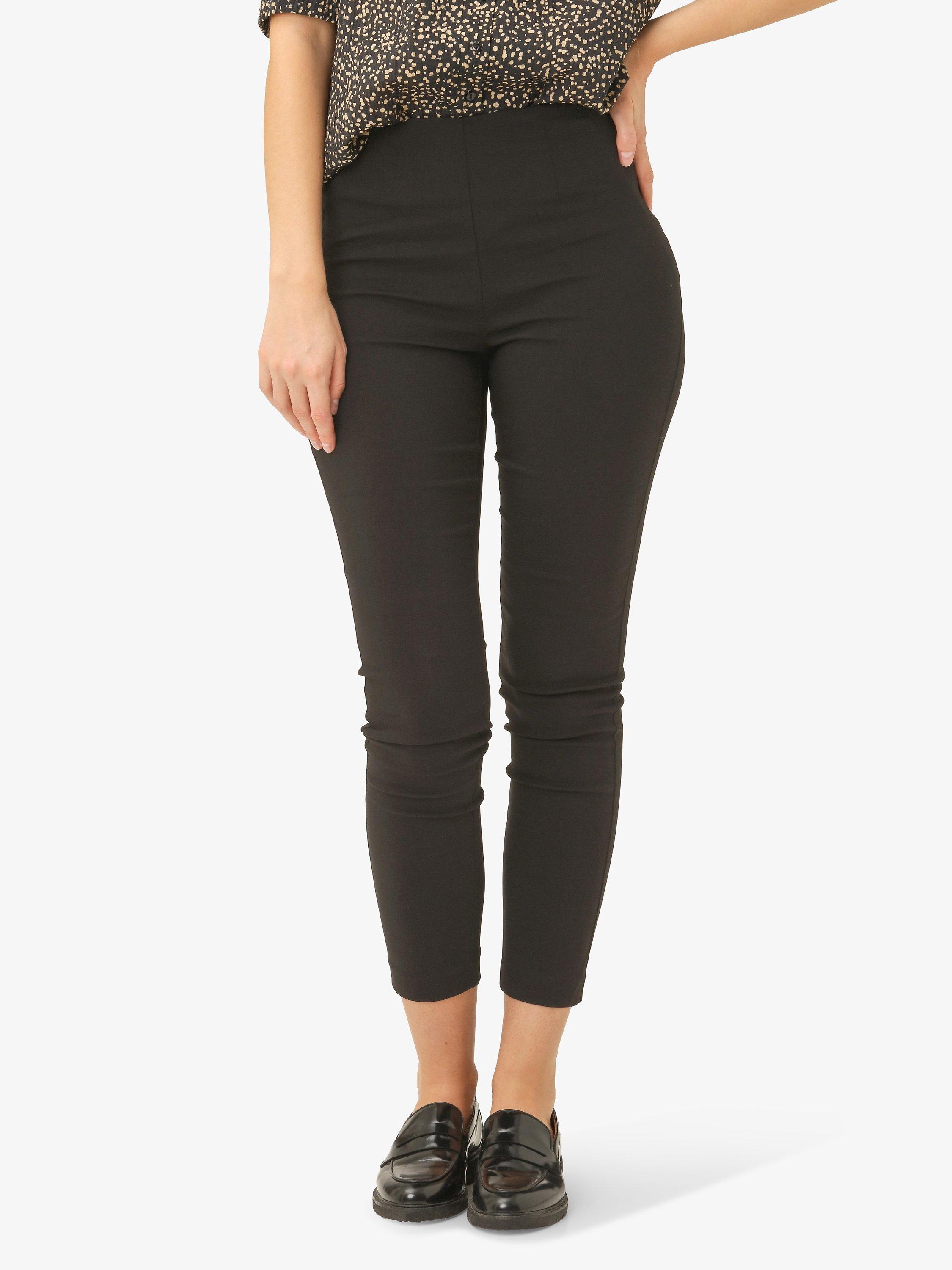 Noa Noa Allis Plain Stretch Leggings, Black