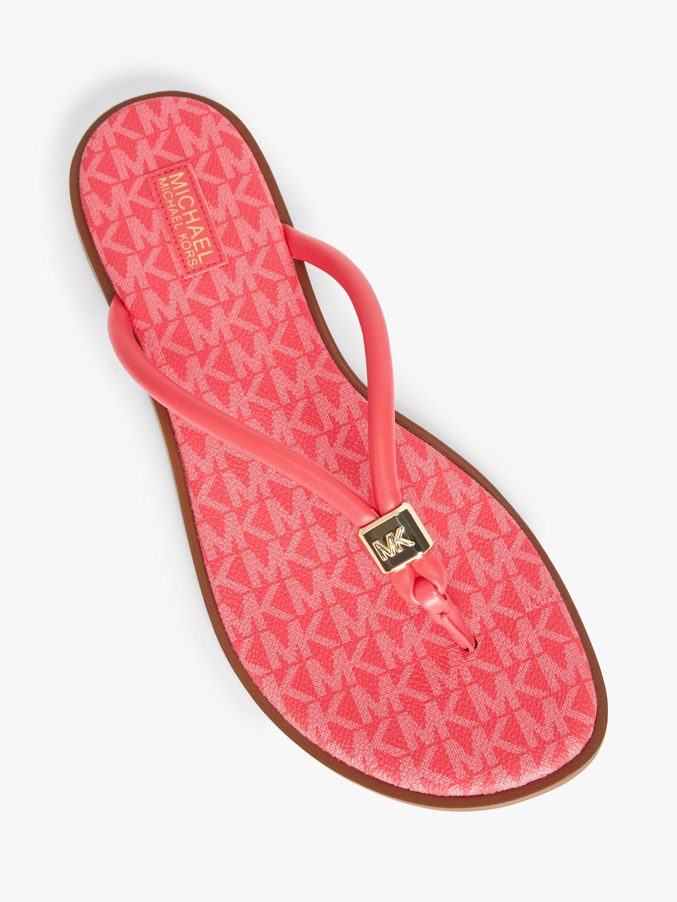 MICHAEL Michael Kors Annie Toe Post Sandals, Geranium
