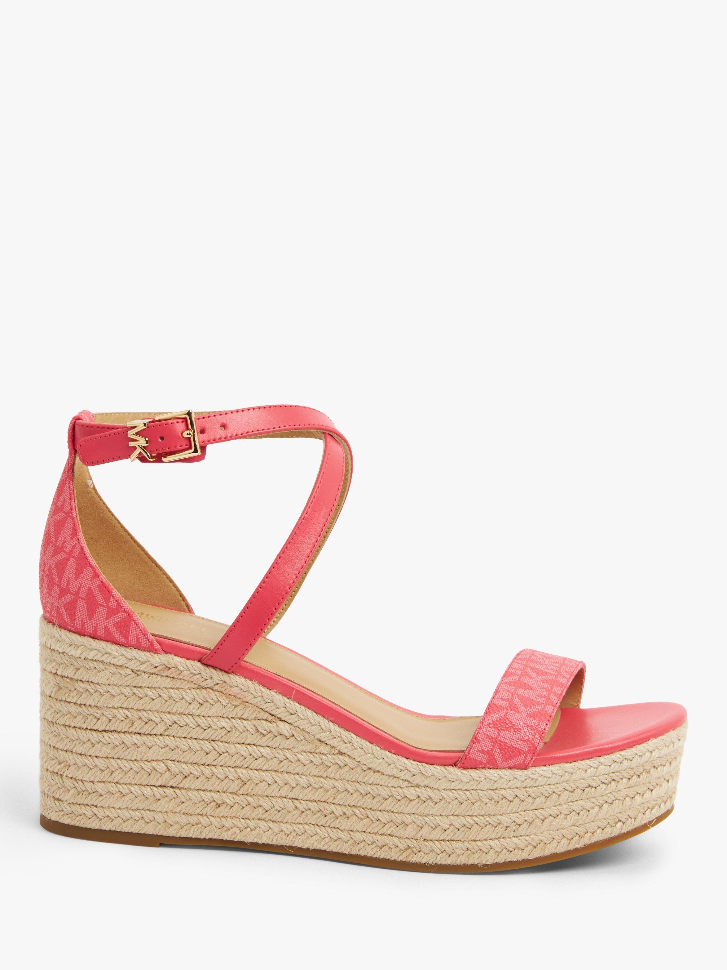 MICHAEL Michael Kors Serena Wedge Sandals, Geranium
