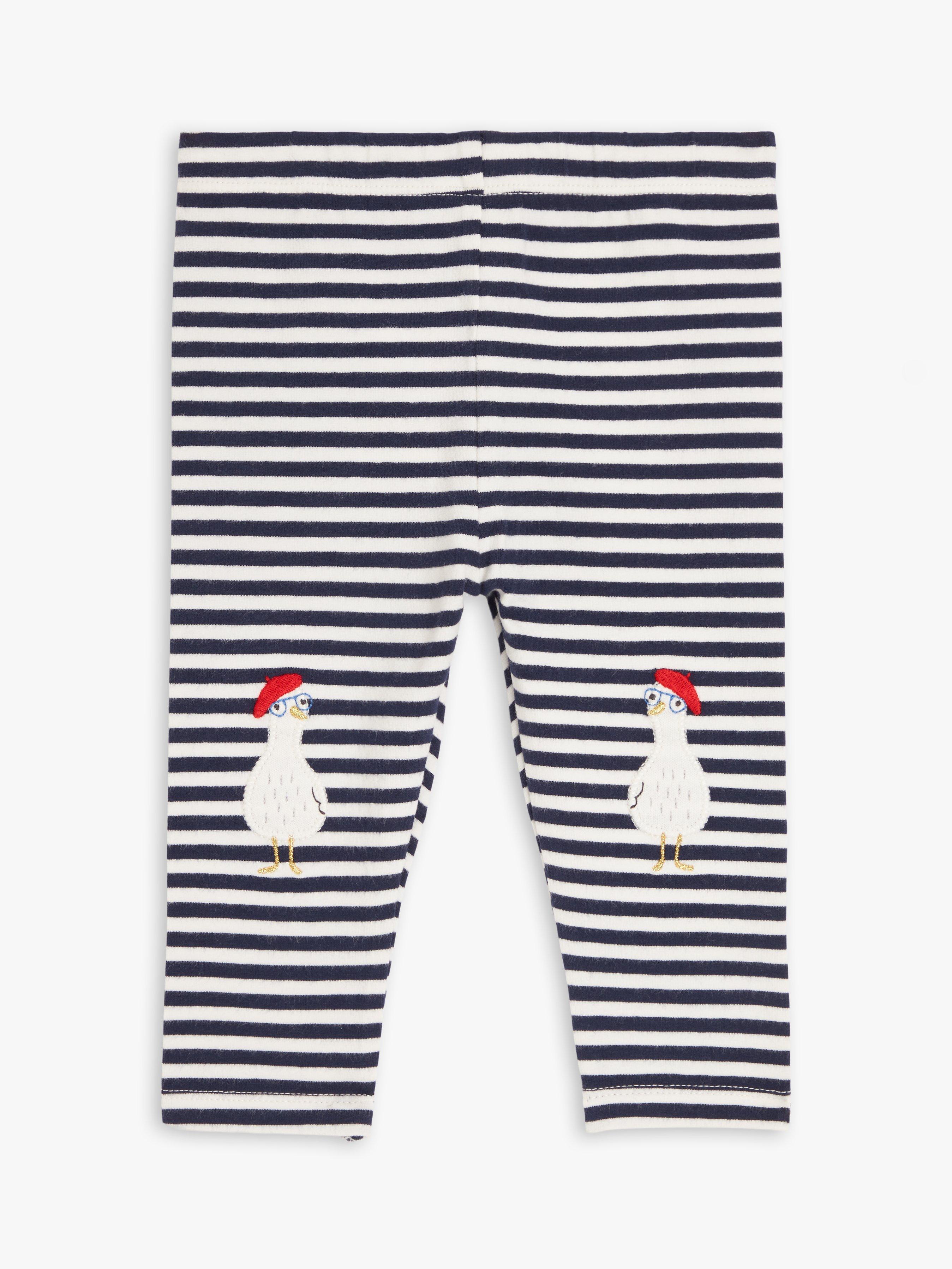 John Lewis Baby Duck Knee Leggings, Multi