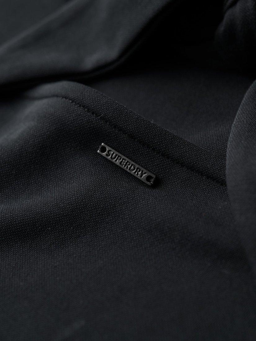 Product image 7 of 7, which shows Superdry Jersey Open Back Dress, Black, 6