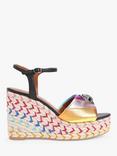 Kurt Geiger London Kensington Wedge Heel Espadrilles, Beige