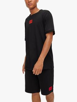 HUGO Diragolino Logo T-Shirt, Black