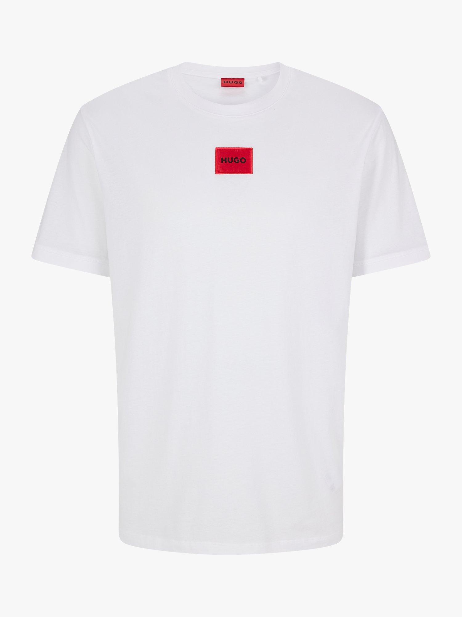Product image 4 of 5, which shows HUGO Diragolino Logo T-Shirt, White, XS