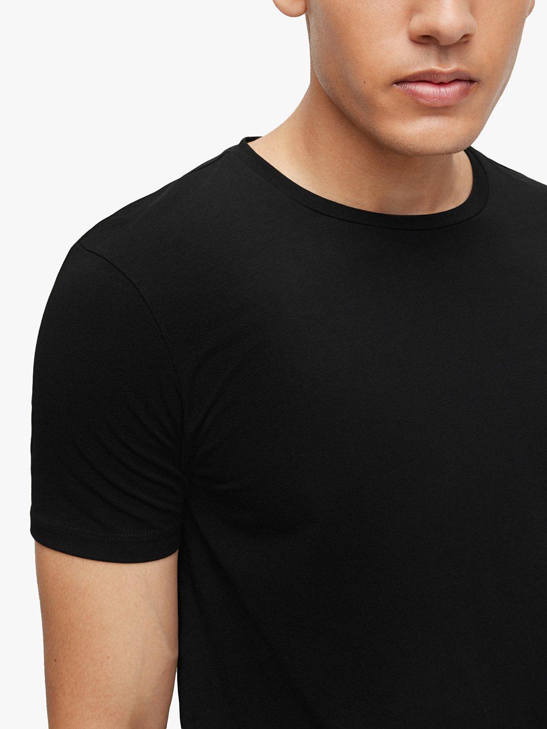 Product image 4 of 4, which shows HUGO Slim Fit T-Shirt, Pack of 2, Black, XS
