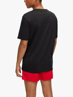 HUGO Dulivio Logo T-Shirt - view 2, Black