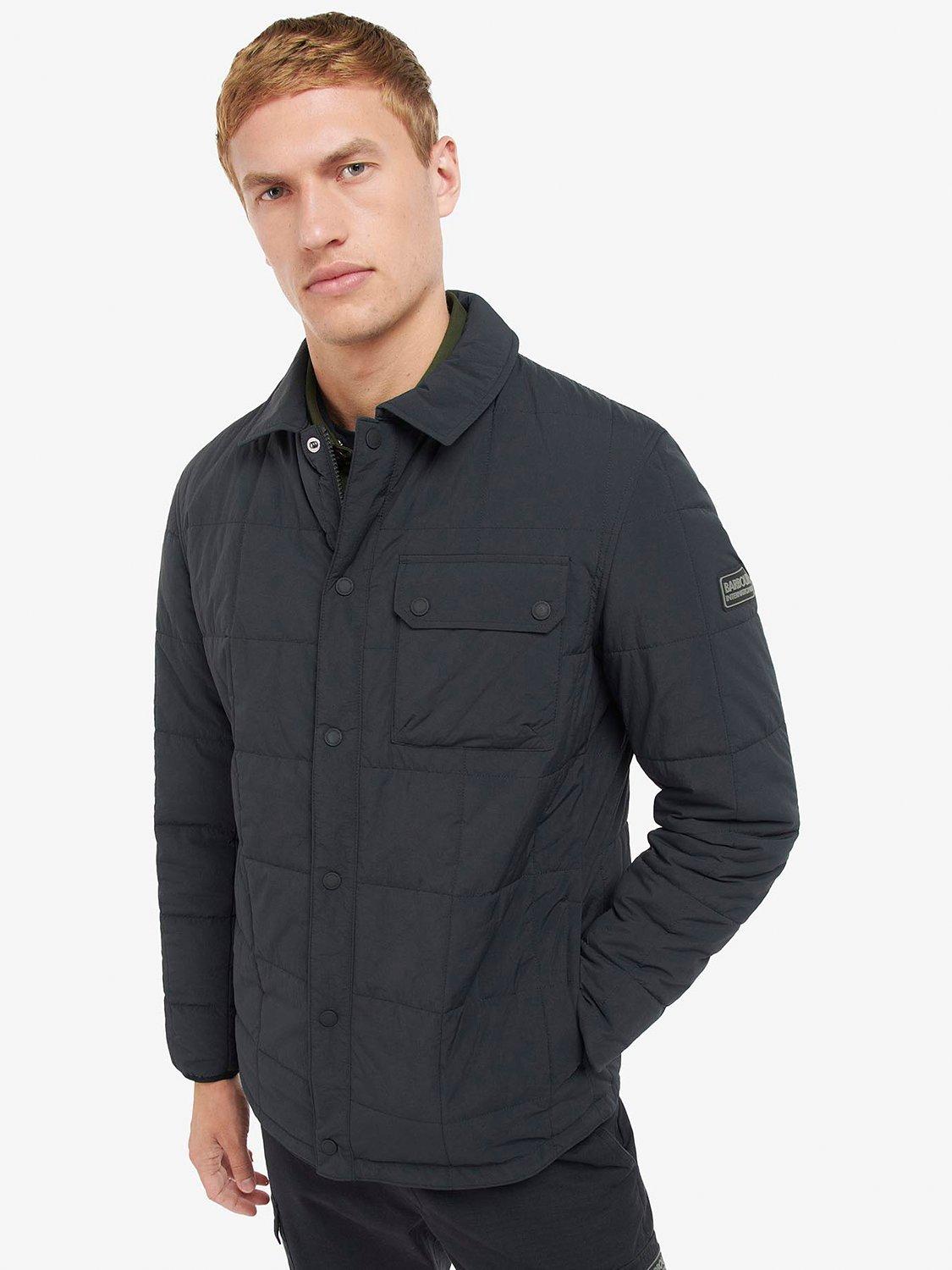 Barbour International Touring Quilted Jacket, Black