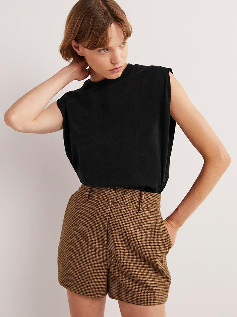 Boden Sleeveless Top, Black