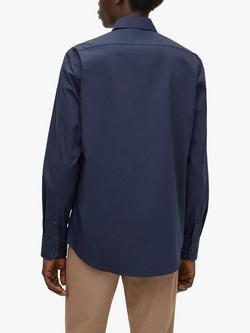 HUGO BOSS Joe Kent Regular Fit Shirt - view 2, Dark Blue