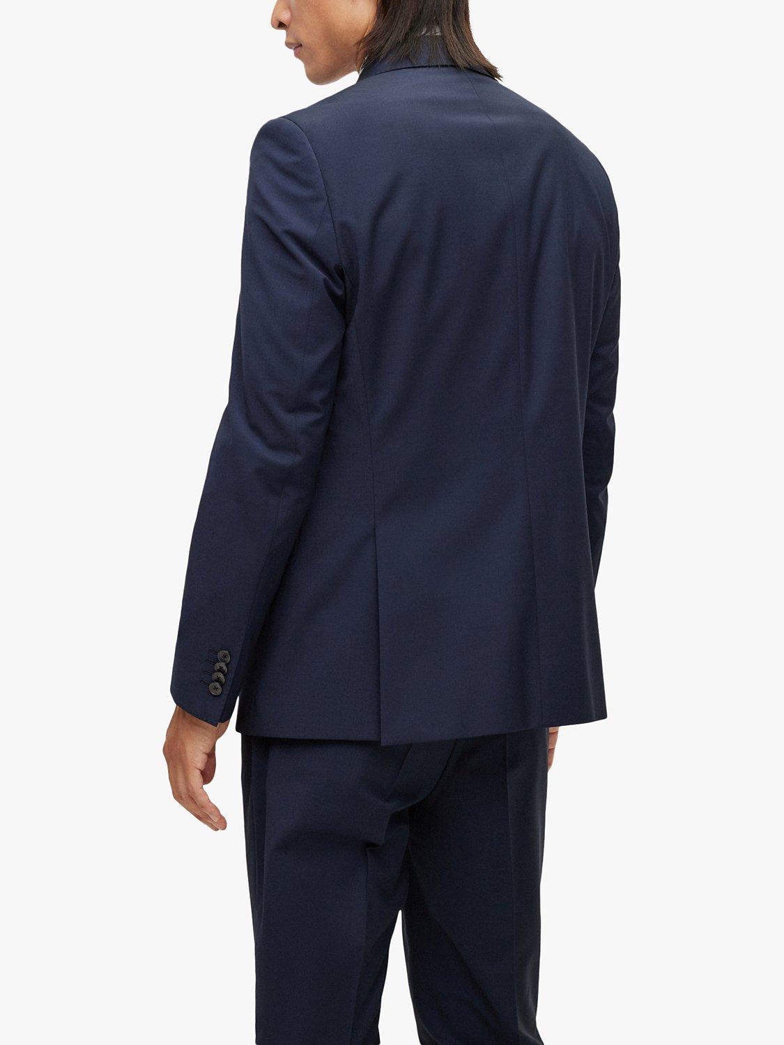 BOSS Jasper Wool Blend Suit Jacket, Dark Blue, 38