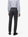 BOSS Genius Virgin Wool Slim Fit Suit Trousers, Dark Grey