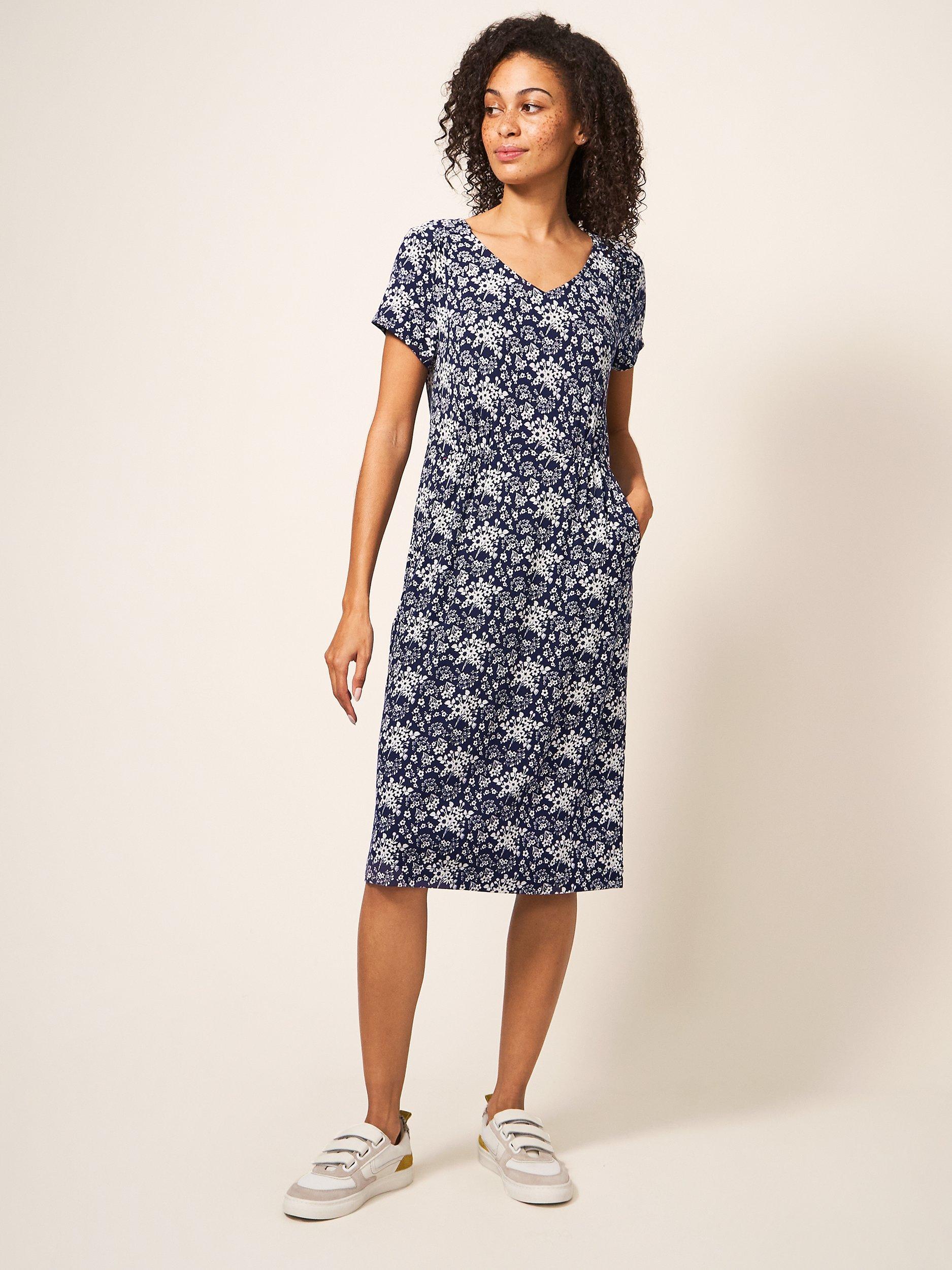 White Stuff Tallie Jersey Midi Dress
