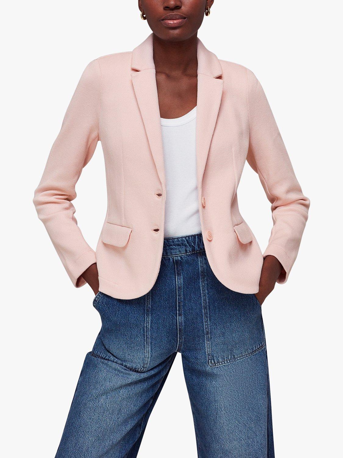 Pale pink jacket best sale