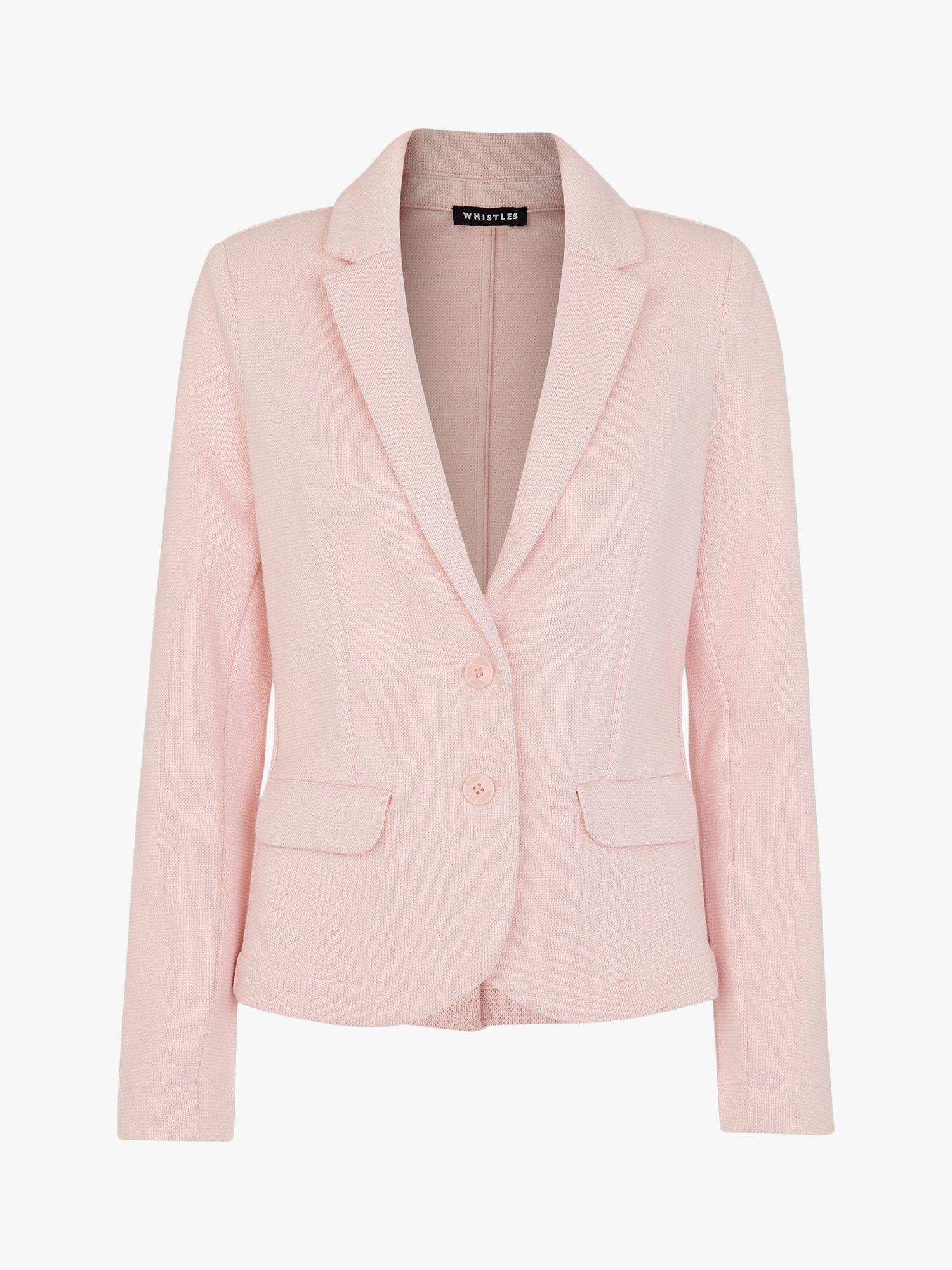 Pink jersey jacket best sale