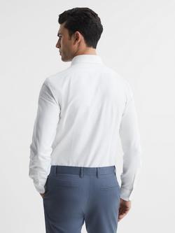 Reiss Greenwich Long Sleeve Oxford Shirt - view 2, White