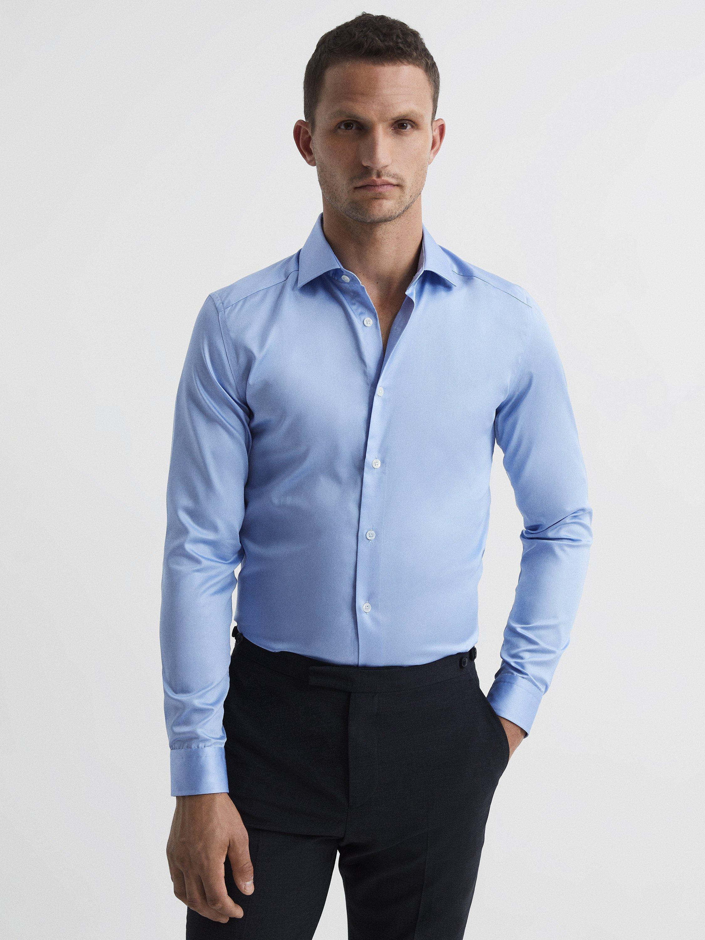 Reiss Remote Cotton Slim Fit Shirt