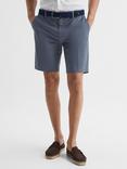 Reiss Wicket Casual Chino Shorts, Airforce Blue