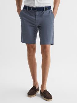 Reiss Wicket Casual Chino Shorts, Airforce Blue