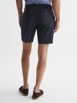 Reiss Wicket Casual Chino Shorts, Navy