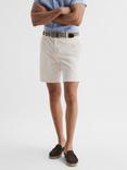 Reiss Wicket Casual Chino Shorts, Chalk