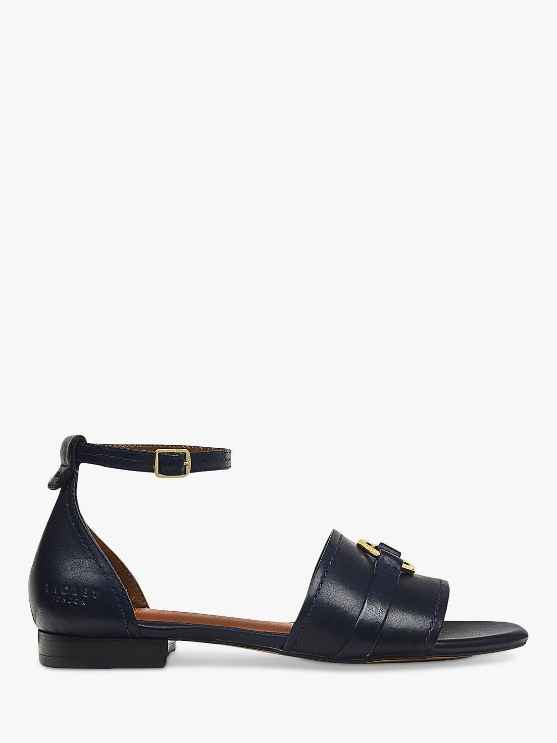 Radley Caradoc Crescent Leather Sandals, Ink