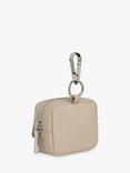 Whistles Bibi Mini Bag Keyring, Taupe