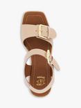 Dune London Jenies Leather Buckle Platform Sandals