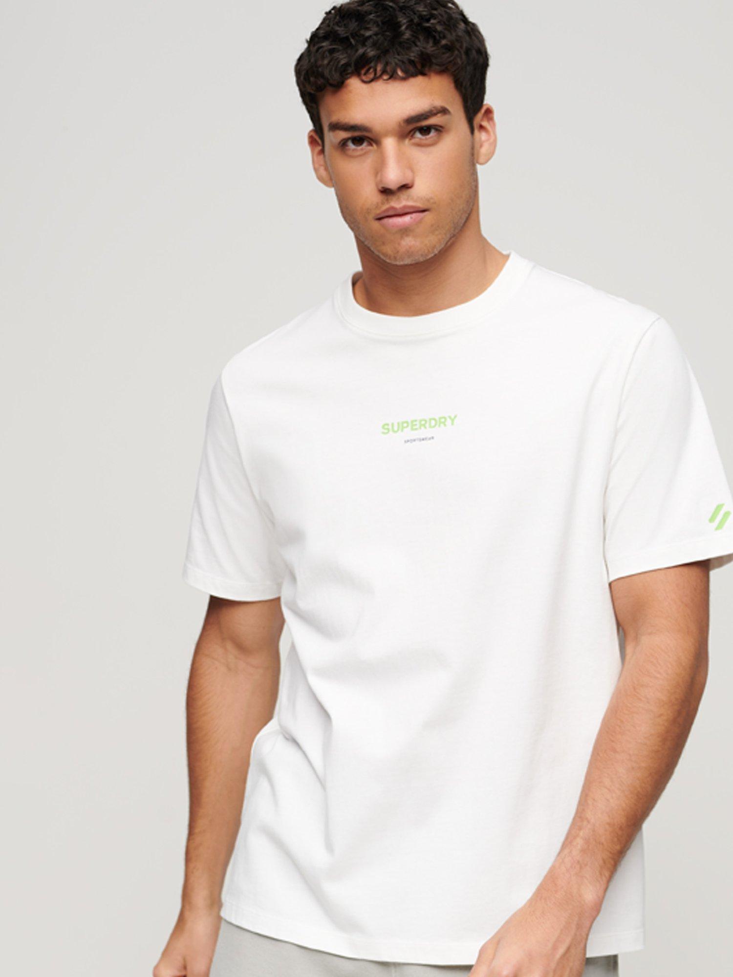 Superdry Sportswear T-Shirt, Brilliant White