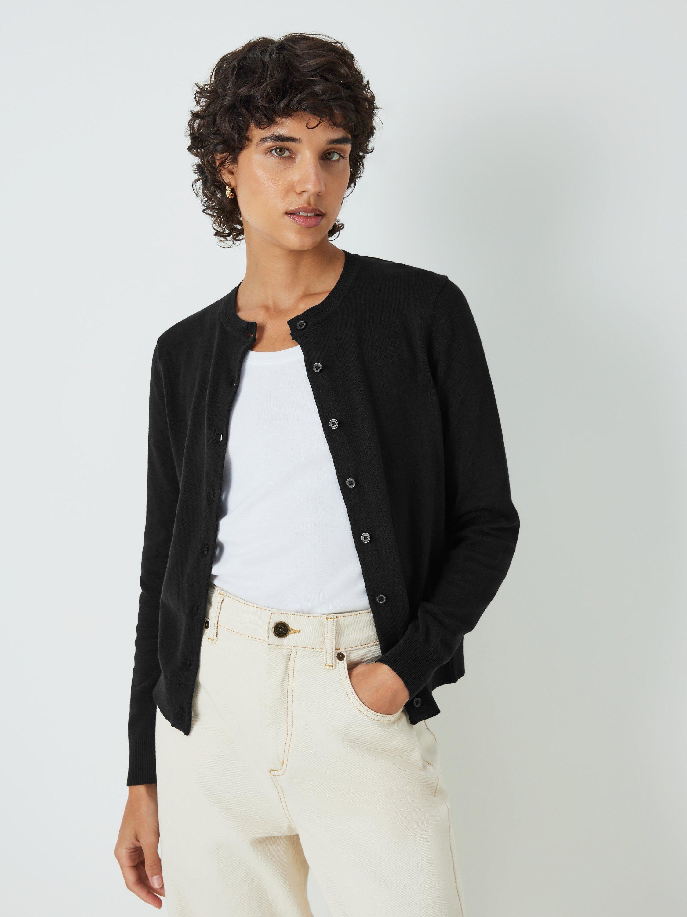 John Lewis Crew Neck Cardigan