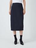 John Lewis Taylor Ponte Pencil Skirt, Navy