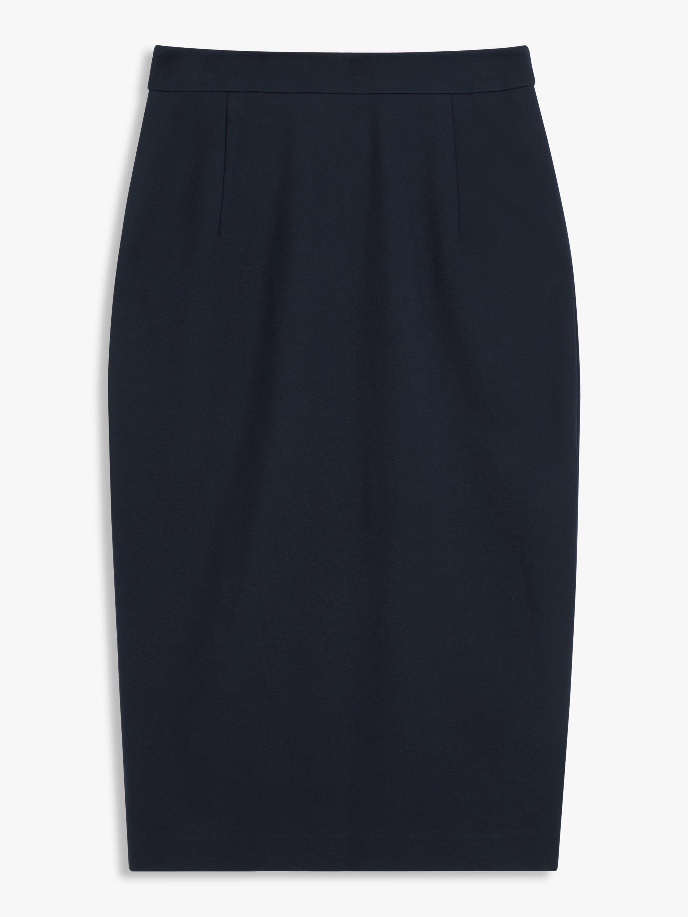 John lewis navy pencil skirt sales