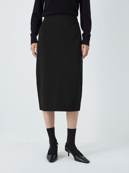 John Lewis Taylor Ponte Pencil Skirt, Black