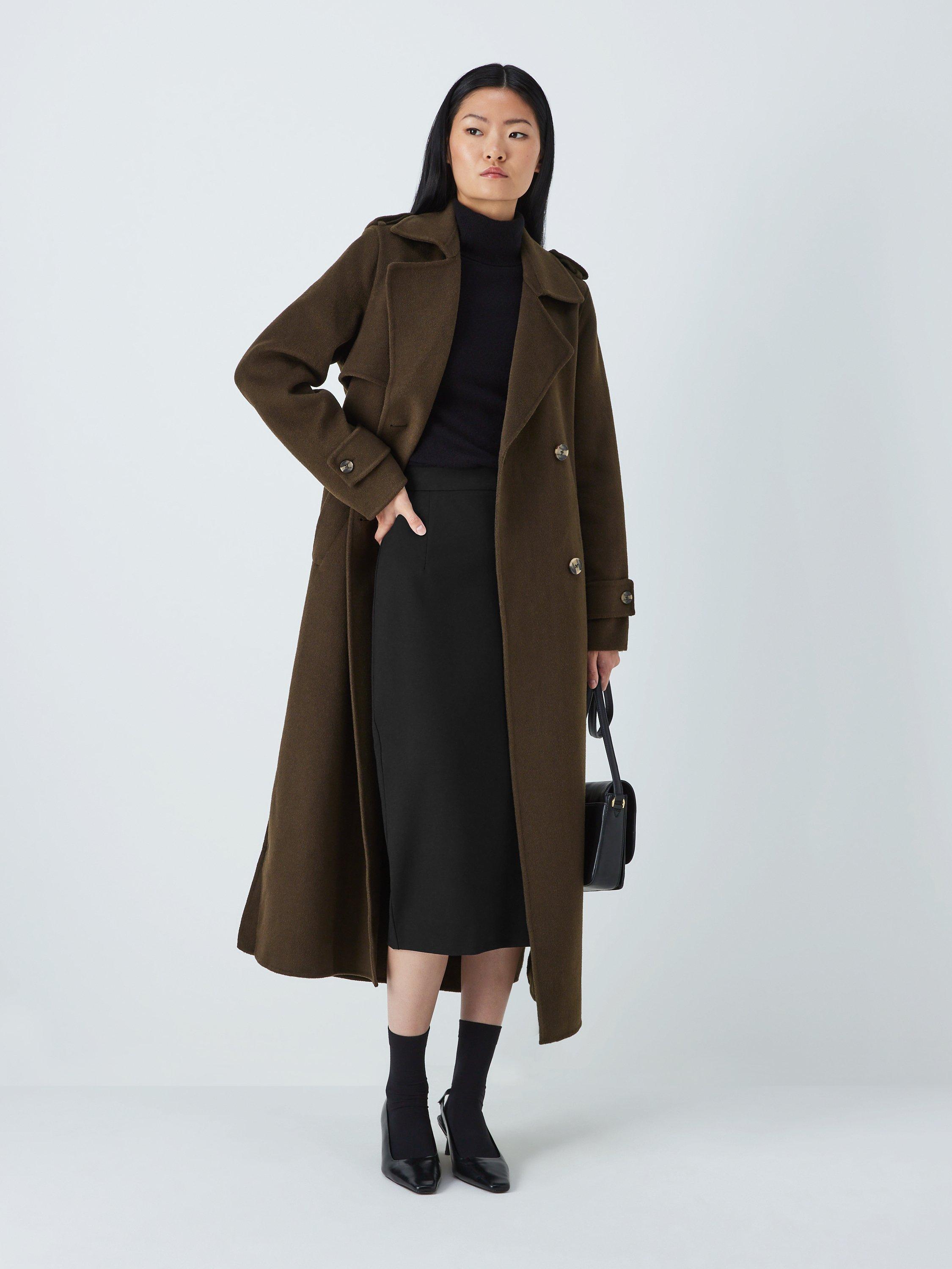 Product image 7 of 7, which shows John Lewis Taylor Ponte Pencil Skirt, Black, 8