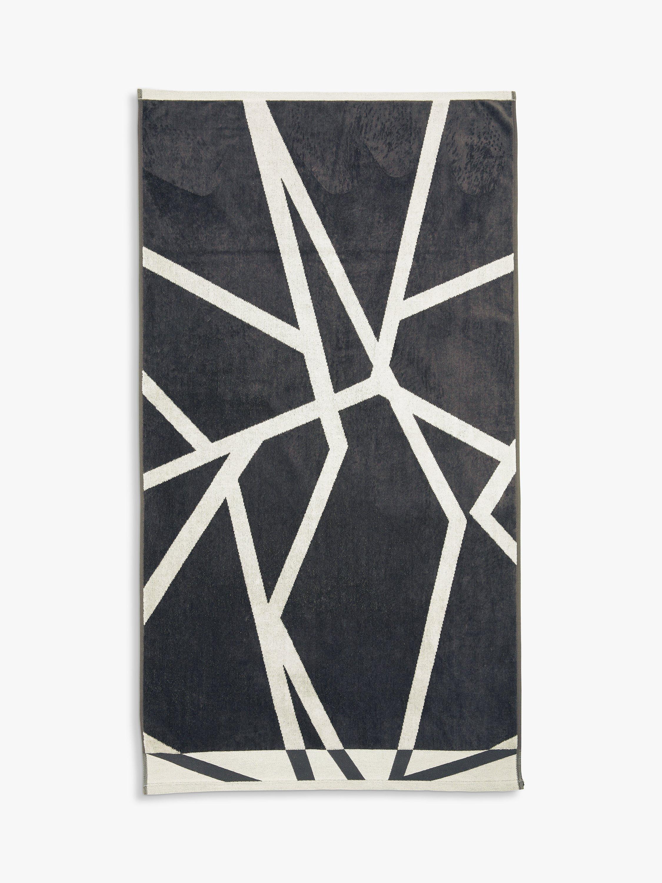 Harlequin Sumi Hand Towel, Charcoal