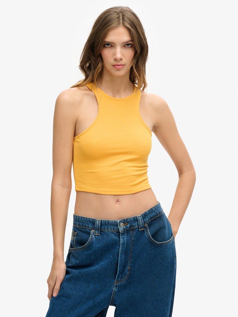 Superdry Studios Jersey Racer Tank Top