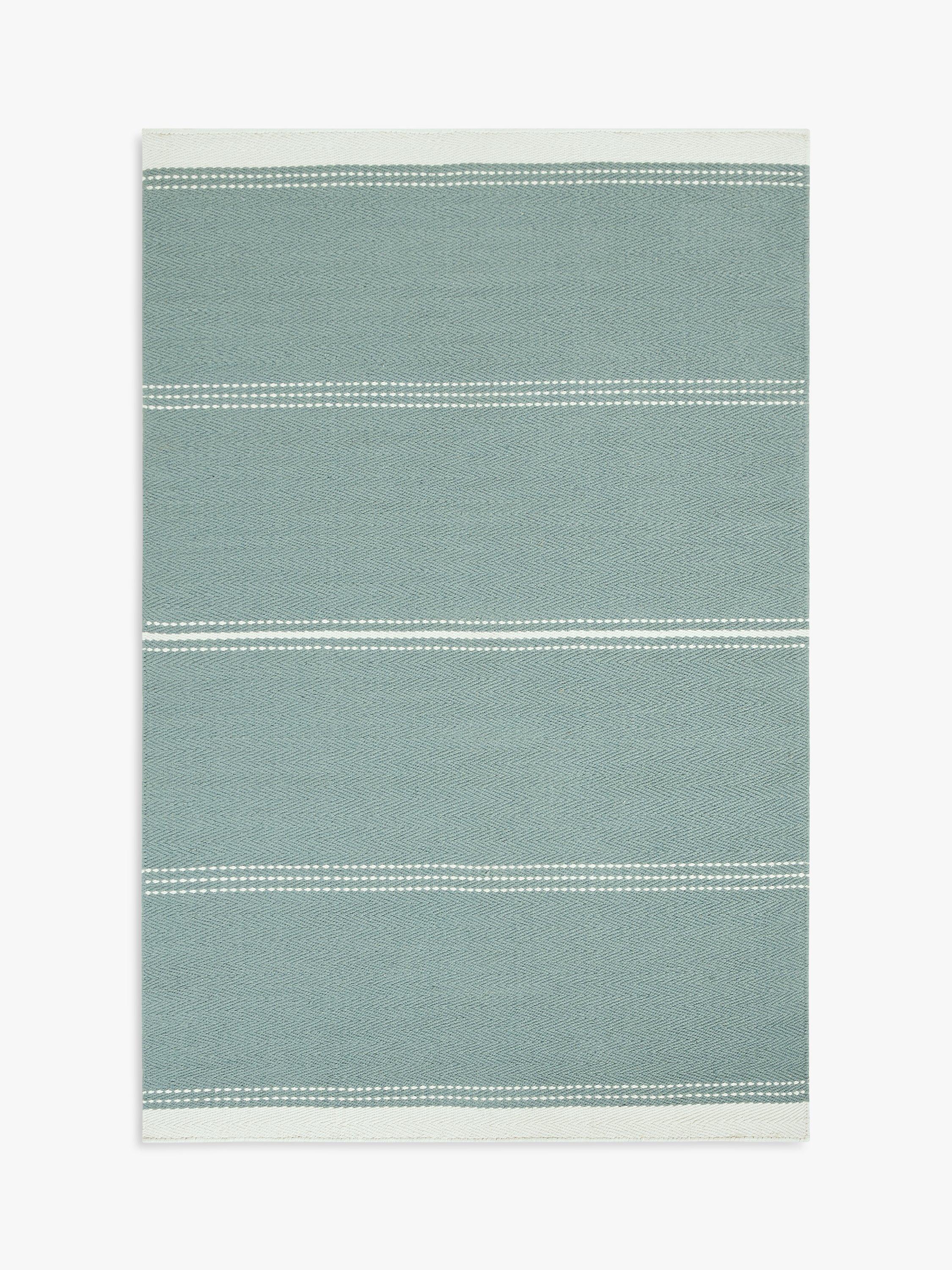 John Lewis ANYDAY Trio Stripe Rug, Green, L240 x W170 cm