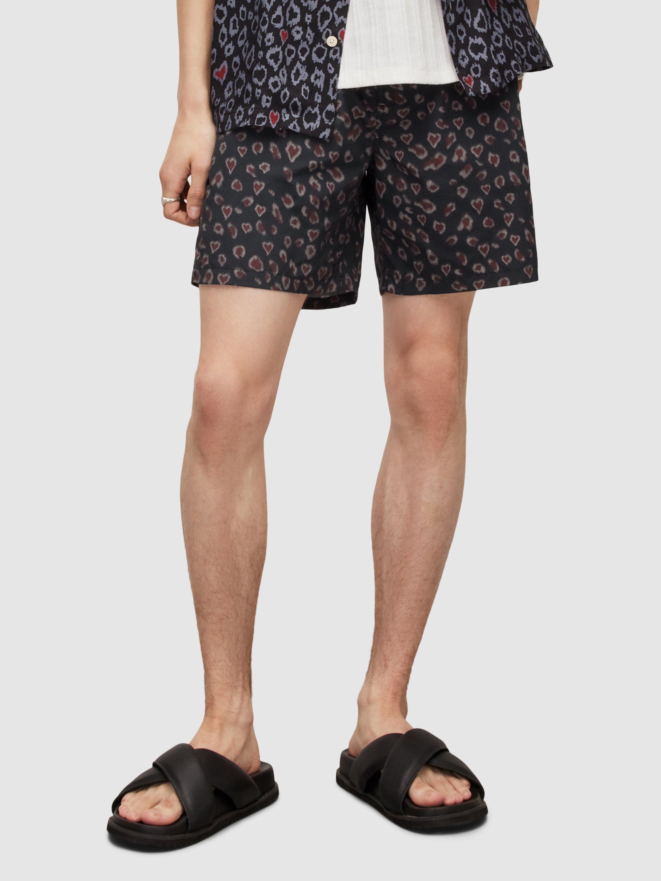 AllSaints Romantik Swim Shorts, Black