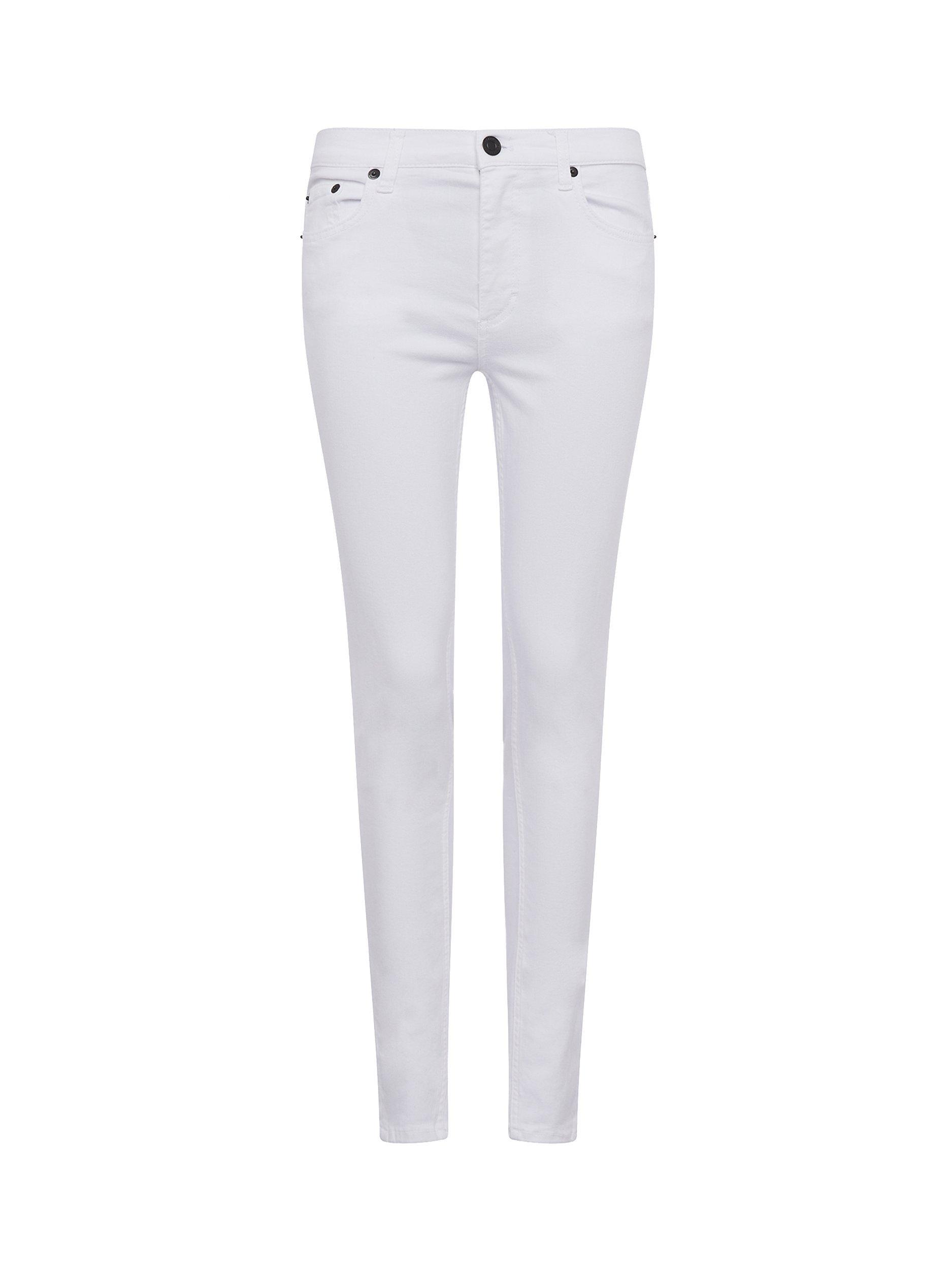 French Connection Rebound Response Skinny Jeans, White, 6