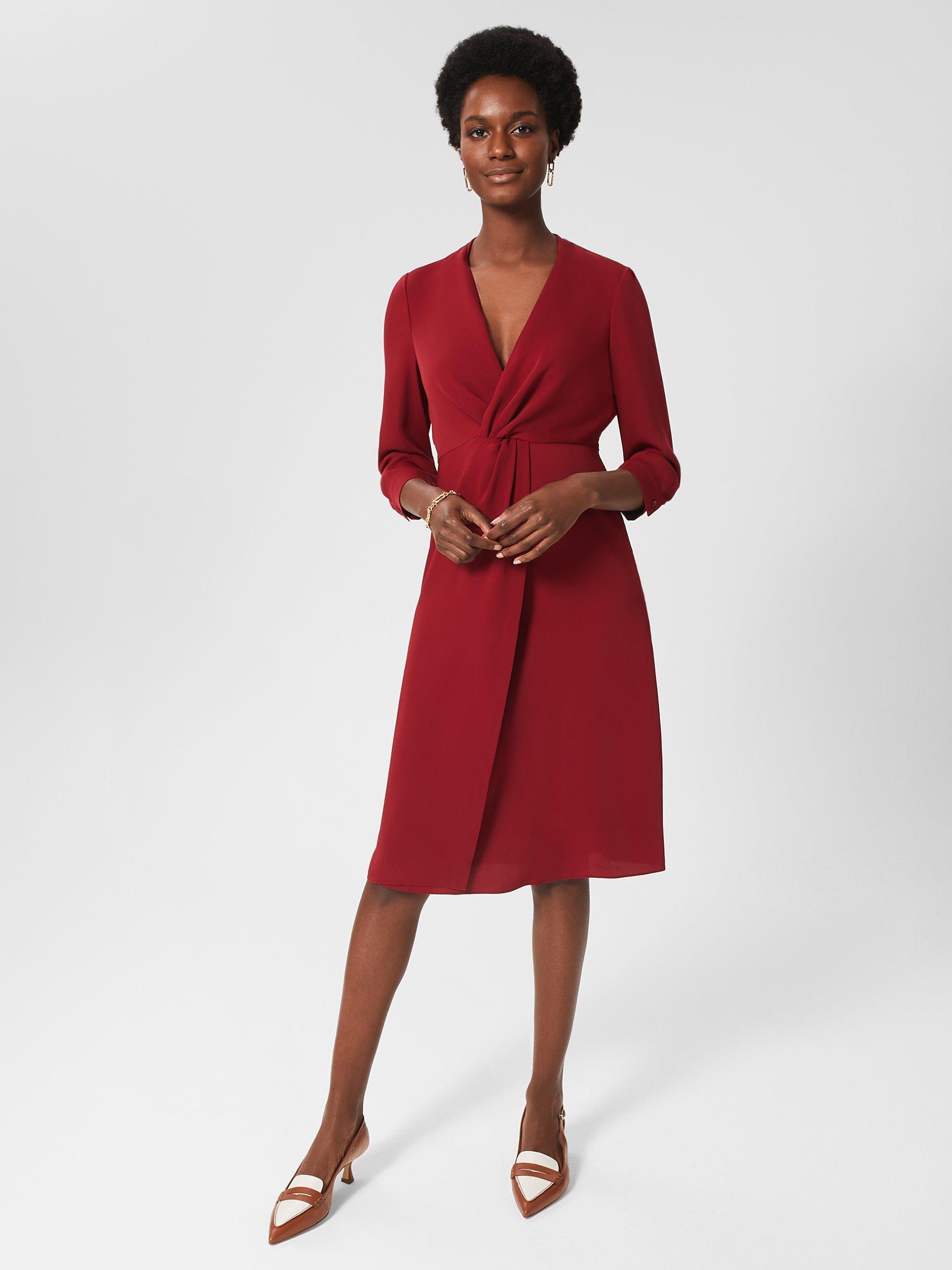 Hobbs wrap dress online