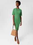 Hobbs Tillie Midi Dress, Pea Green