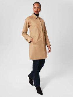 Hobbs Vivienne Trench Coat, Fawn Beige